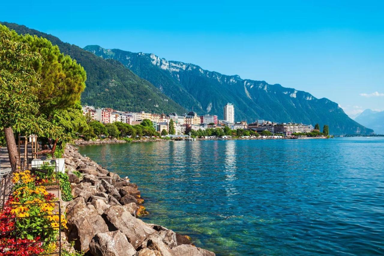 Chambre Double Montreux Exteriör bild